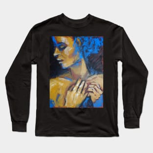 Feminine - Portrait Of A Woman Long Sleeve T-Shirt